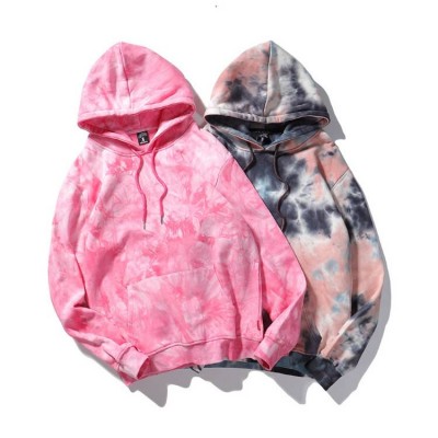 Mens Fashion Organic Designer Hoodies Pullover Cotton Custom Logo Tie Dye Hoodie